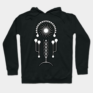 Minimalist sunset design Hoodie